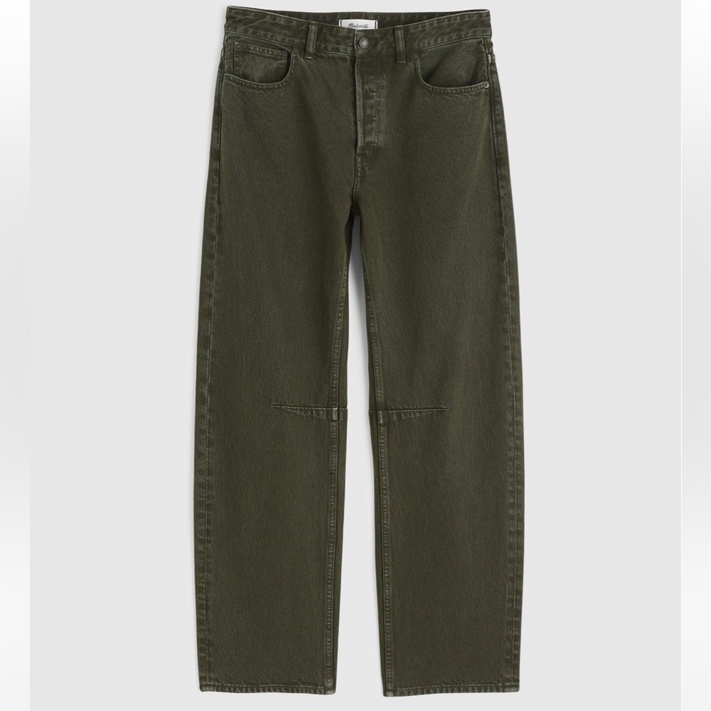 Madewell Darted Barrel Leg Jean